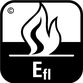 Sicherheitskriterien - Brandverhalten - Efl - normal entflammbar